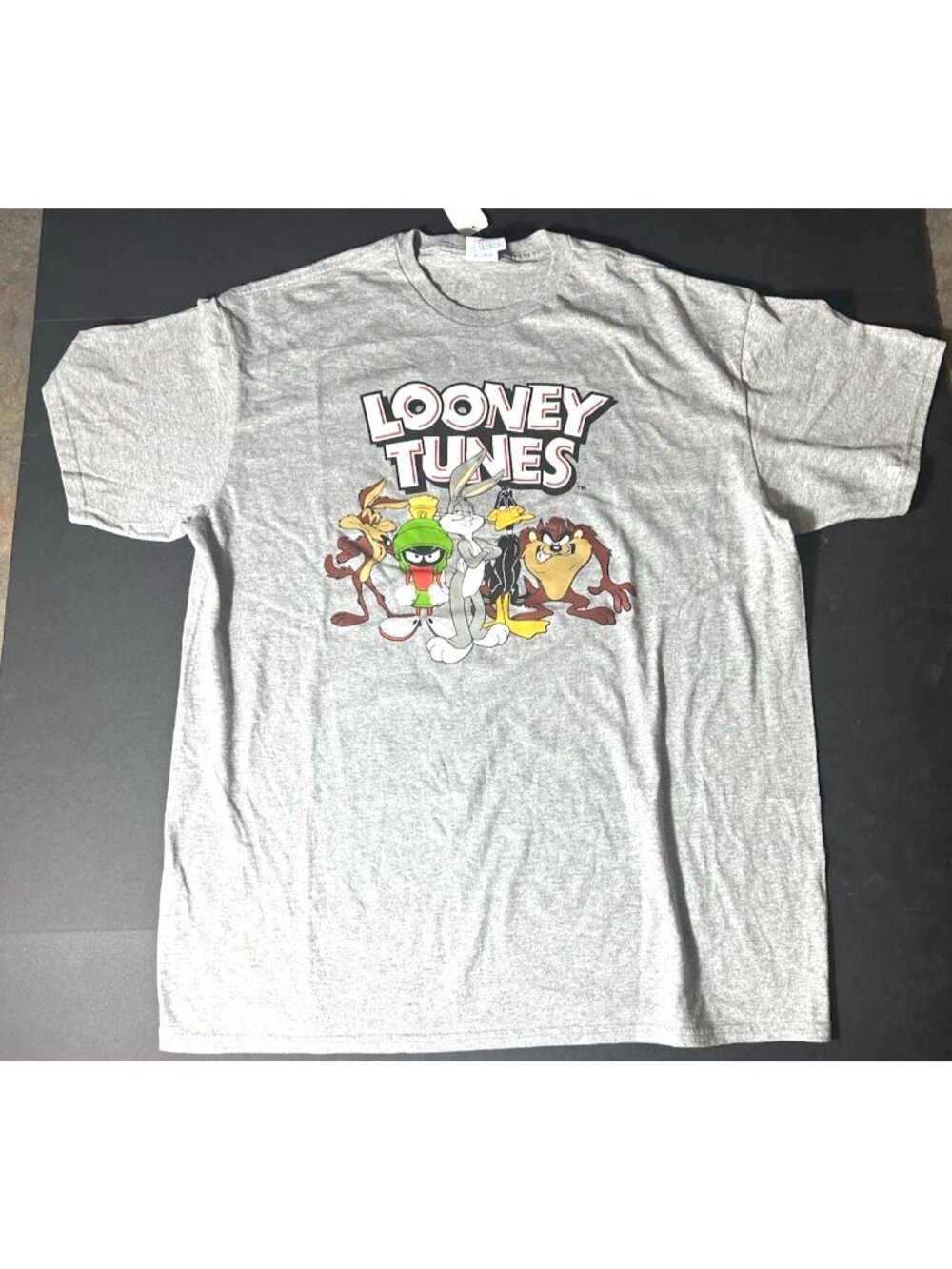 Cartoon Novelty Looney Tunes Grey T Shirt Tee Size XL